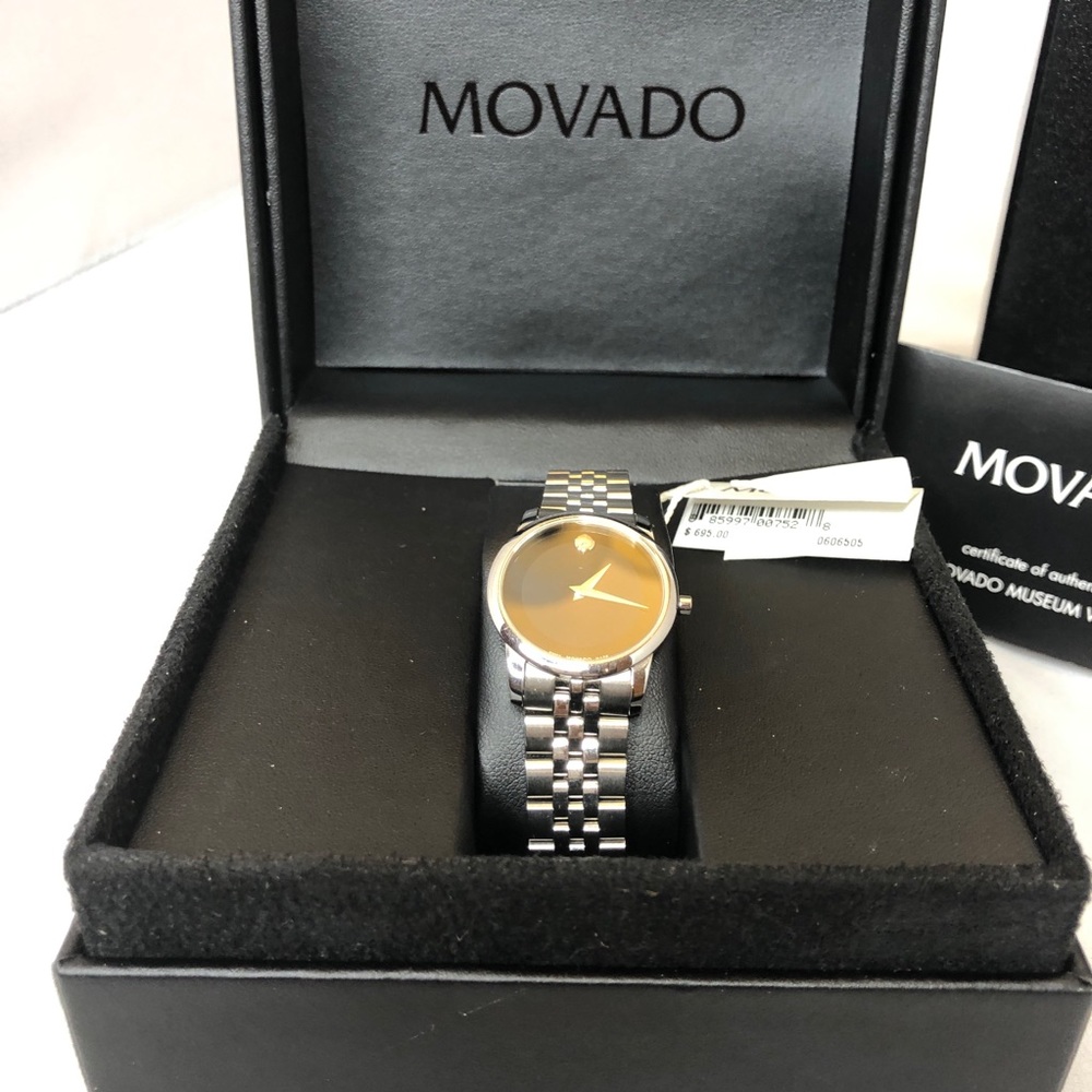 NEW 100% Authentic Movado Museum Classic Watch - Picture 9 of 17